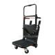 Durable Black Color Stair Climbing Trolley For Cargos , Stair Walker Trolley