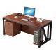 Solid Wood Office Study Desk Side Table Morden Office Workstation Fruniture for Gaming