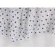 OEM Daisy Venice Embroidered Lace Fabric , French Guipure Wedding Lace For Dress