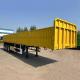 China 40ft Flatbed Semi Trailer Equipment with Side Walls for Sale Near Me