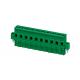 Pluggable Terminal Block Connector CPT 7.62mm Pitch 1*11P Green PA66 SN Plated