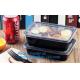 Premium Meal Prep Containers 3 Compartment BPA-FREE Food storage Microwavable Dishwasher Safe plastic Lunch bento box