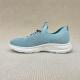 Stylish blue soft bottom breathable ladies sport running shoes athletic