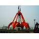 Six Ropes Mechanical Grapple Bucket Orange Peel High Grabbing Efficiency