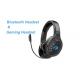ABS POK Bluetooth Wireless Gaming Headset Soft Headband