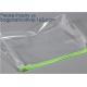Bathroom Eco friendly Transparent EVA Zipper Bag Travel Plastic Cosmetic Bag
