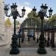 Garden Lamp Cast Iron Light Poles Antique Outdoor/Indoor Street Decorative