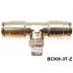 Male Branch Tee Push In Tube Brass Pneumatic Hose Fitting 1/8'' 1/4'' 3/8'' 1/2''