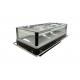 Sliding Door Commercial Refrigerator Supplier With Stainless Steel Pipe Bumper