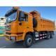 SHACMAN Export Tipper Dump Truck F3000 6x4 380 EuroII  Yellow Luxurious Driving Experience