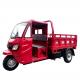 Water-Cooled Engine Semi Cab Tricycle with Double Lights and Strong Loading Capacity