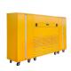 18-Drawer Metal Garage Tool Cabinet on Wheels for Black and Yellow Work Bench Storage