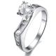 Tagor Jewelry Super Fashion 316L Stainless Steel Ring TYGR013
