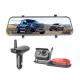 10 Streaming Media DVR Wireless Rear View Dash Cam AHD Car Charger Receiver