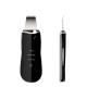Black Multifunction Beauty Device Skin Scrubber ABS And Stainless Steel Material