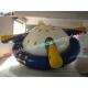 Customized Durable Inflatable Boat Toys Saturn Rocker With Stainless Steel Anchor Ring