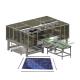 7500 kg Weight Solar Panel Crushing Sorting Equipment for Photovoltaic Panel Recovery