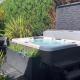 Garden 5 Seats Luxury Automatic Massage Spa Bathtub Outdoor Hot Tub