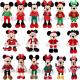 Disney Christmas Minnie Mouse and Mickey mouse Soft Plush Toys