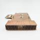 pure copper heatsink,high-density tooth radiator, electronic components, shovel tooth heat sink,  copper plate