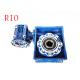 Double Speed Reduction Gearbox , NMRV Aluminum Worm Gearbox low noise