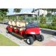 4 Wheel Custom Color 6 Passenger Golf Electric Cart Powered By Lead Acid Batteries