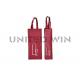 Laminated Non Woven Handle Laminated Wine Bottle Fabric Bag Reusable