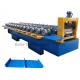 Plc 6kw Standing Seam Roll Forming Machine Metal Roof Tile Making Panel