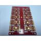 50mm X 50mm Min. Panel Size 0.10mm Hole Diameter Multilayer PCB Board with 20um Cooper In Holes and 100% Electrical Test