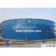 Coated Bolted Steel Biogas Storage Tank with Glass fused to steel Tank Material
