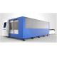 20mm Carbon Steel CNC Fiber Laser Cutting machine with 2000W , exchanger table