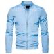 2018 autumn new british style slim styled male waterproof fashion stand collar thin jacket