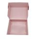 Custom Order Pink Cardboard Paper Postal Boxes for Environmentally Friendly Packaging