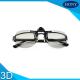 Clip Type Plastic Circular Polarized Real 3d Glasses Anti Glare