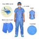 S To 4XL Hospital Patient Scrubs