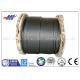 Ungalvanized ZS Lay Elevator Wire Rope 1370/1770MPA With 6-13mm Gauge