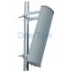 1920-2170MHz 3G Dual Polarization MIMO Sector Panel Antenna 18dBi*2 65Degrees Vertical 2 N Female