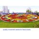 floral/flower and garden clock movement 3m 3.5m 4m 5m 6m 7m 8m 9m 12m diameters clock face