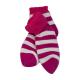 Aloe Infused SPA Socks double layer warm soft therapy spa sock strip pattern