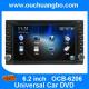 Ouchuangbo 2 Din GPS navi Universal Car DVD Player with Radio Bluetooth iPod Zimbabwe map