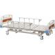 Durable Portable Single Hospital Bed , 3 Cranks Hospital Manual Bed ISO Certificated