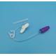 26G Butterfly Positive Pressure Type Disposable Iv Cannula Tiny Blood Vessels Purple