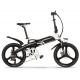 13AH L G Battery Powered Bike , LANKELEISI 20 Inch Folding Electric Bike