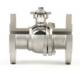 Worm Gear Operation Ss Ball Valve Flange Type Class 150 For Water Media
