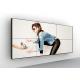 55 inch 3.5 mm 700nits LG LCD video wall ultra thin bezel screen for fashion store advertising DDW-LW5506