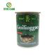 Beverage Tin Can Multi-Size Round Tin Containers For Food Packaging Glossy
