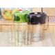 plastic PS water mug transparent quality water pitcher juice mug with cup set