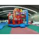 Outdoor Sport Spongebob Jump House For Kids Playing 5Mx 6M X 4M