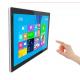 wifi network 24 inch TFT LED LCD advertising touch screen kiosk android PC