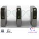 DC24V retractable Controlled Access Turnstiles wirh card reader identification
